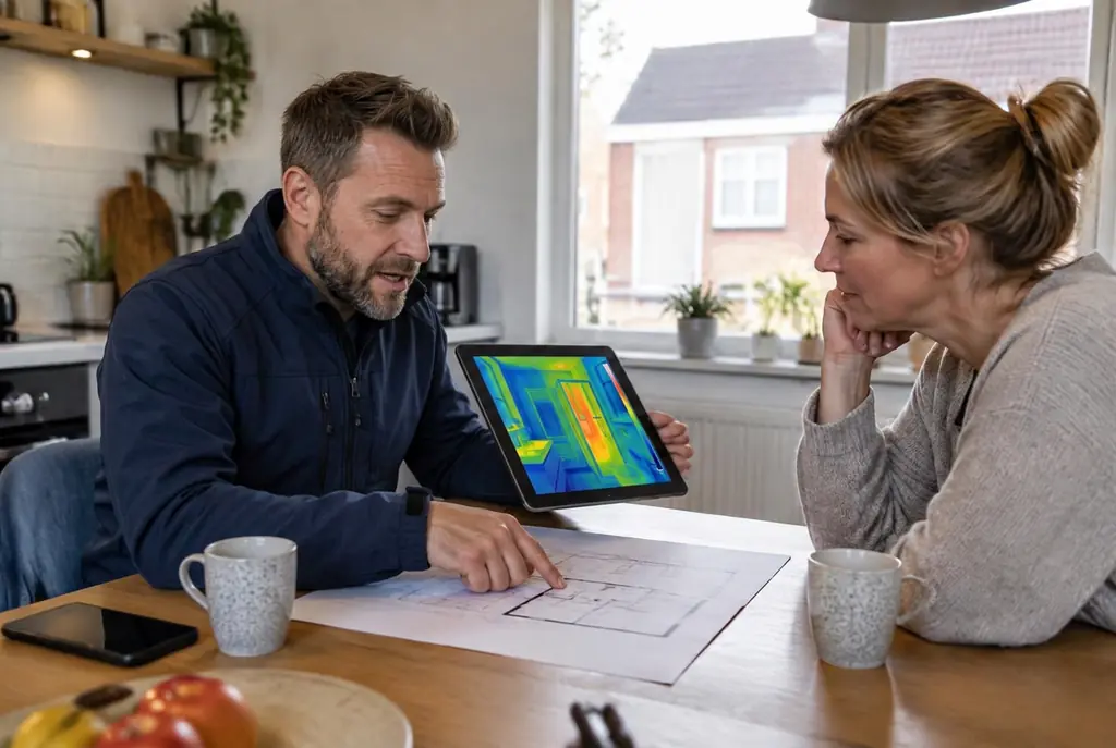 Lekdetectie Achterveld – bevindingen bespreken aan de keukentafel